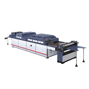 Полуавтоматическая лакировочная машина для бумаги и картона SA-1200